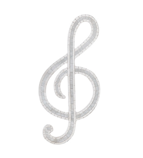 48-004-01 Панно "Скрипичный ключ" (мозаика, о.Бали)