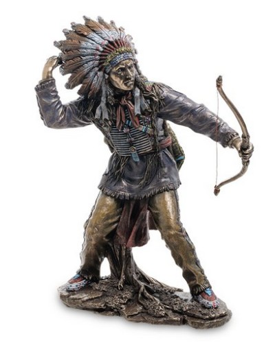 Статуэтка "Индеец с луком"