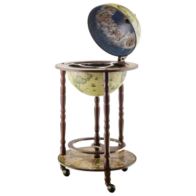 Глобус-бар напольный d 33 светлый