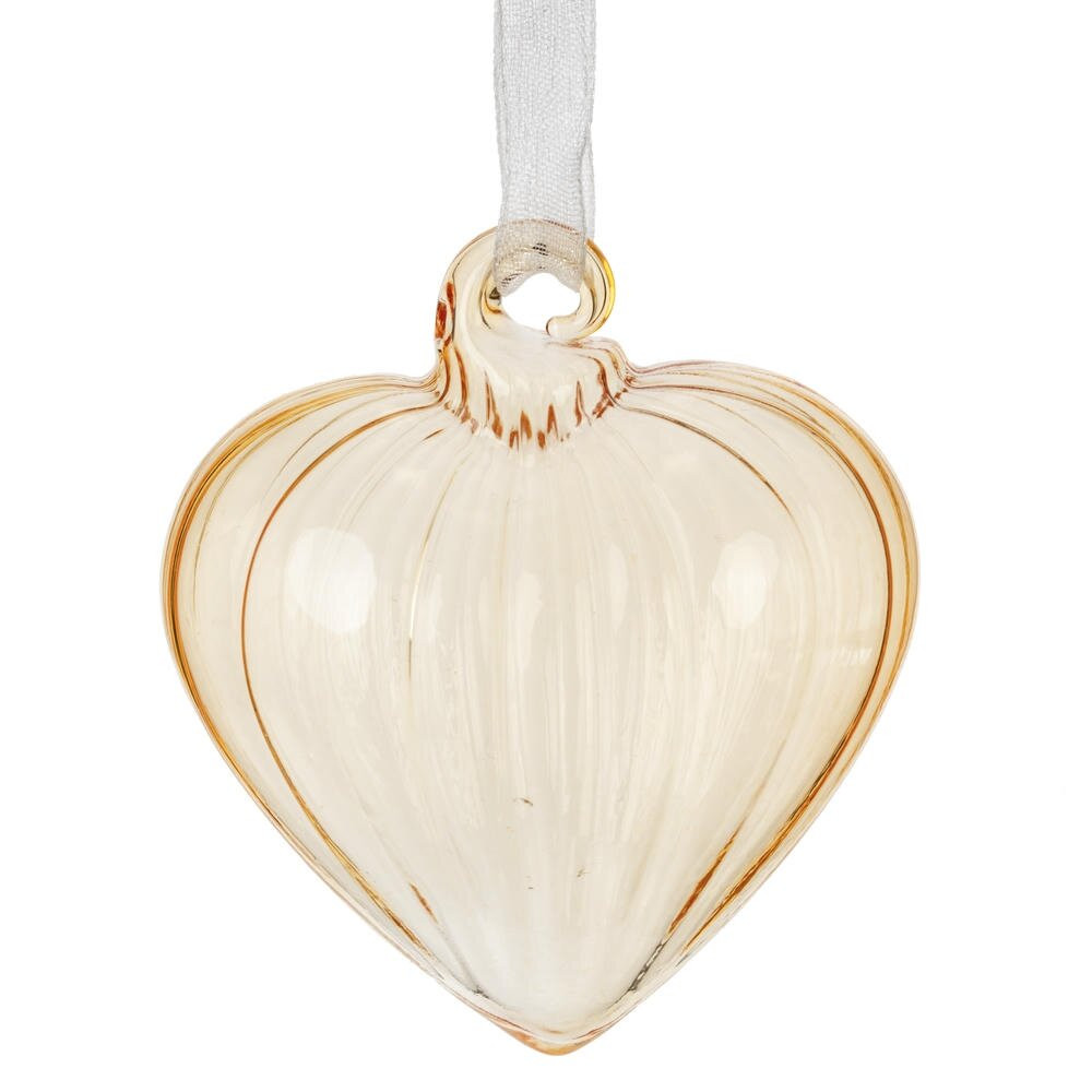Набор из 3-х изделий декоративных подвесных "Сердце" (6*3), L16,5 W6 H3 см