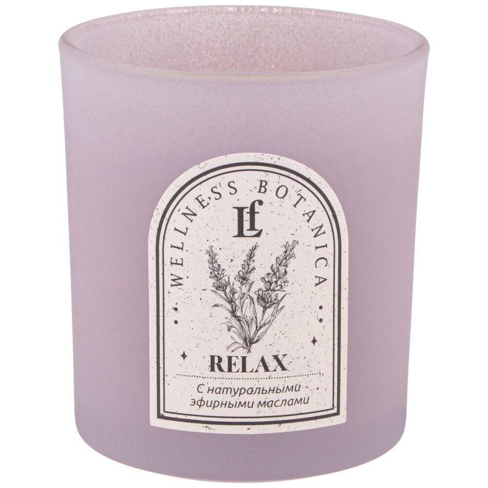 СВЕЧА АРОМАТИЗИРОВАННАЯ В СТАКАНЕ "RELAX" 7*8 СМ