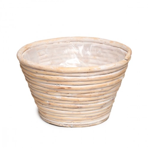 Плетеный горшок для цветов "Корзинка" 