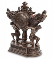 Настольные часы "Атланты"