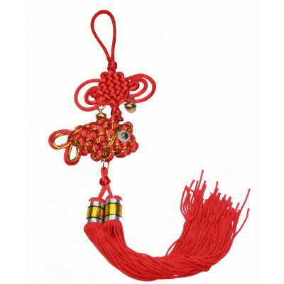 Подвеска декоративная "Плетеная рыбка" 5 шт.