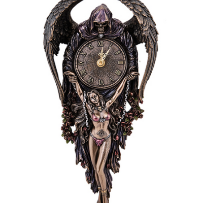 Настенные часы "Встреча со смертью"  