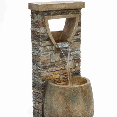Фонтан декоративный Акведук с подсветкой