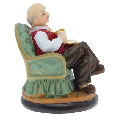 Фигурка декоративная "Бабушка/Дедушка", L6 W6 H7,5 см