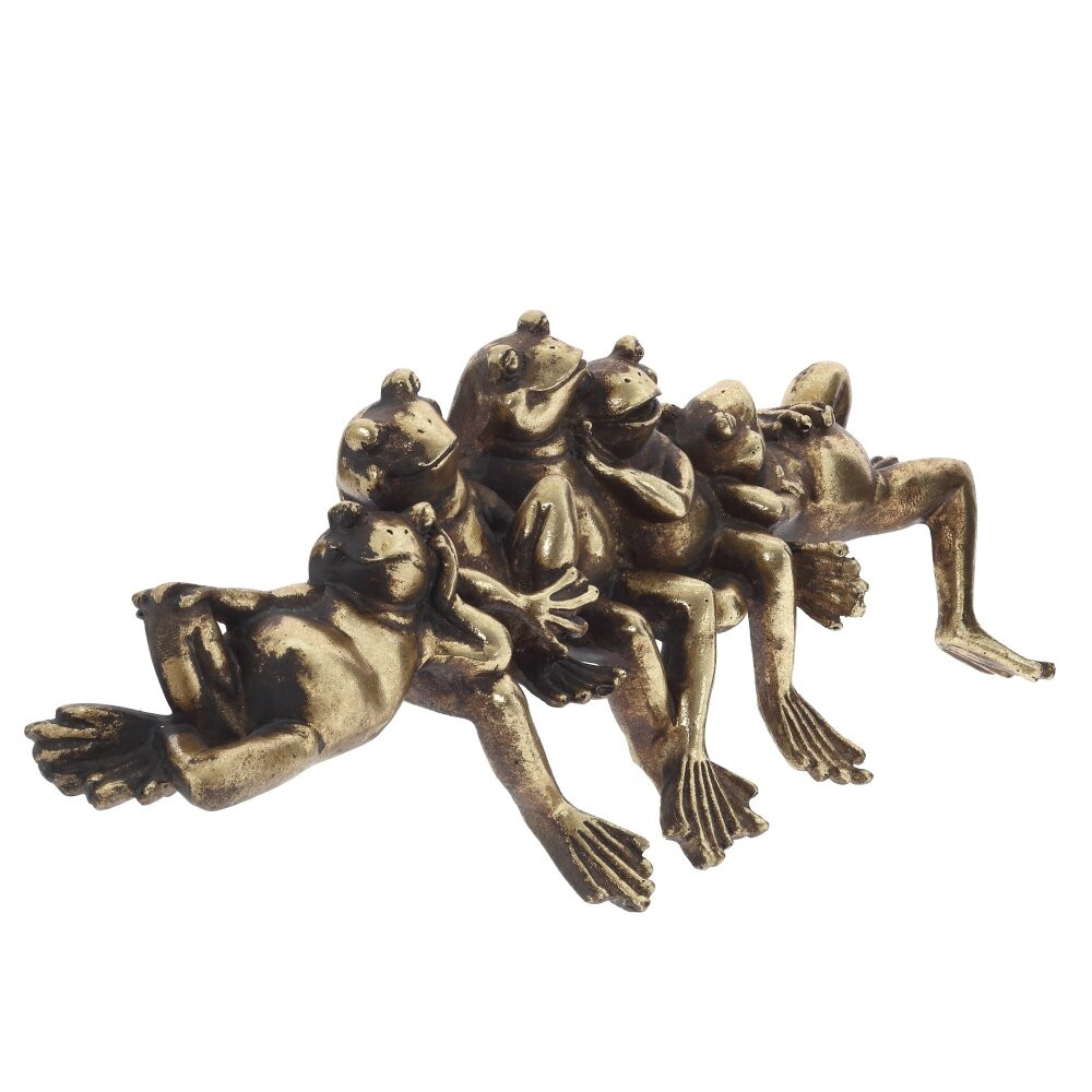 Фигурка декоративная "Лягушки", L28 W6 H10,5 см