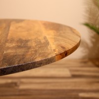 Столик кофейный из дерева манго 45х45х51см.         