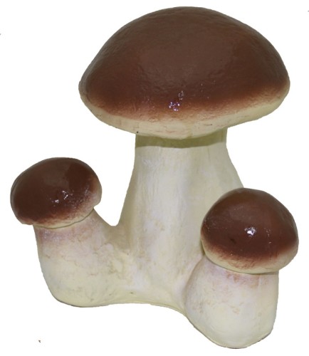 Декоративная садовая фигурка "Белый гриб тройной" Декоративная садовая фигурка "Белый гриб тройной"