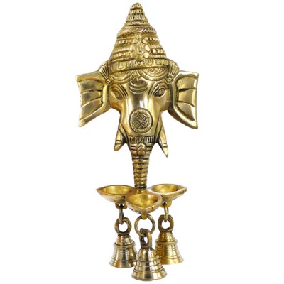 Панно Ганеша бронза 220*105*60мм