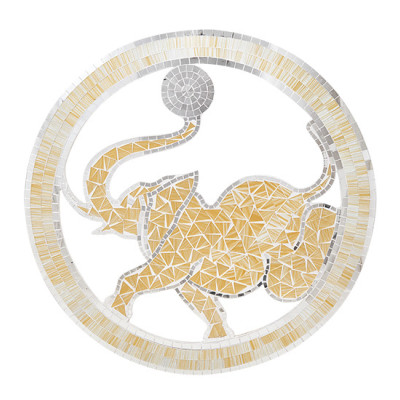 48-006-01 Панно "Слон" (мозаика, о.Бали)