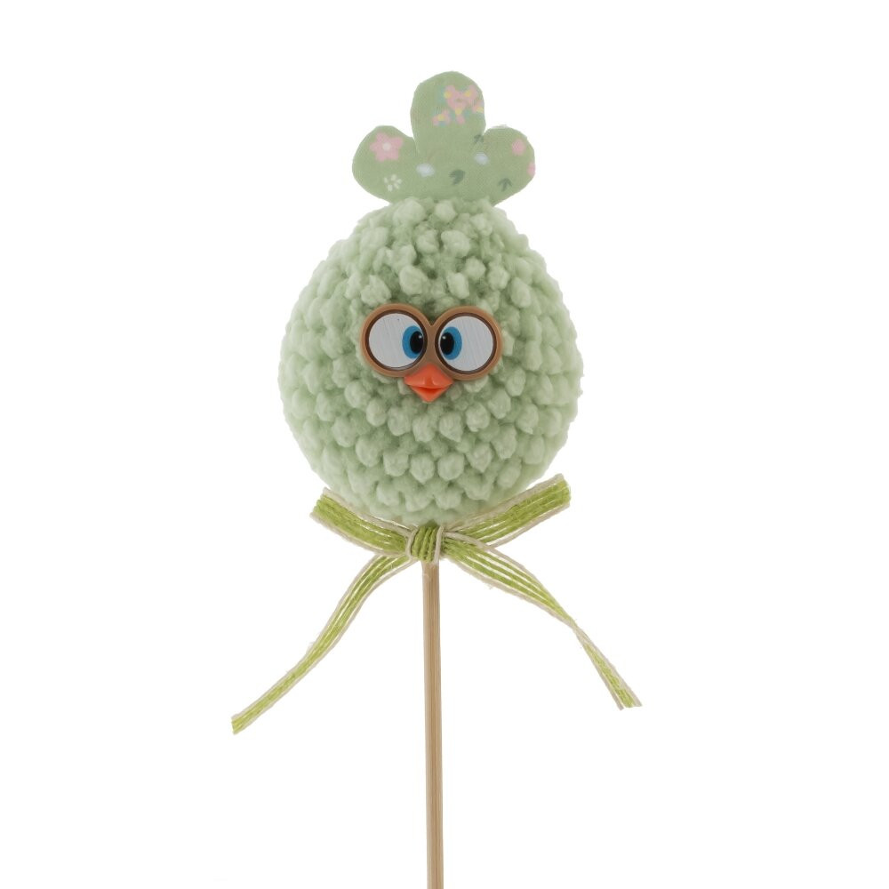 Изделие декоративное (вставка) "Яйцо" (блок 12 шт) (6*5*8), L6 W5 H25 см, 3в.