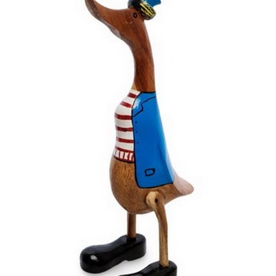 Декоративная фигурка "Утка моряк"  