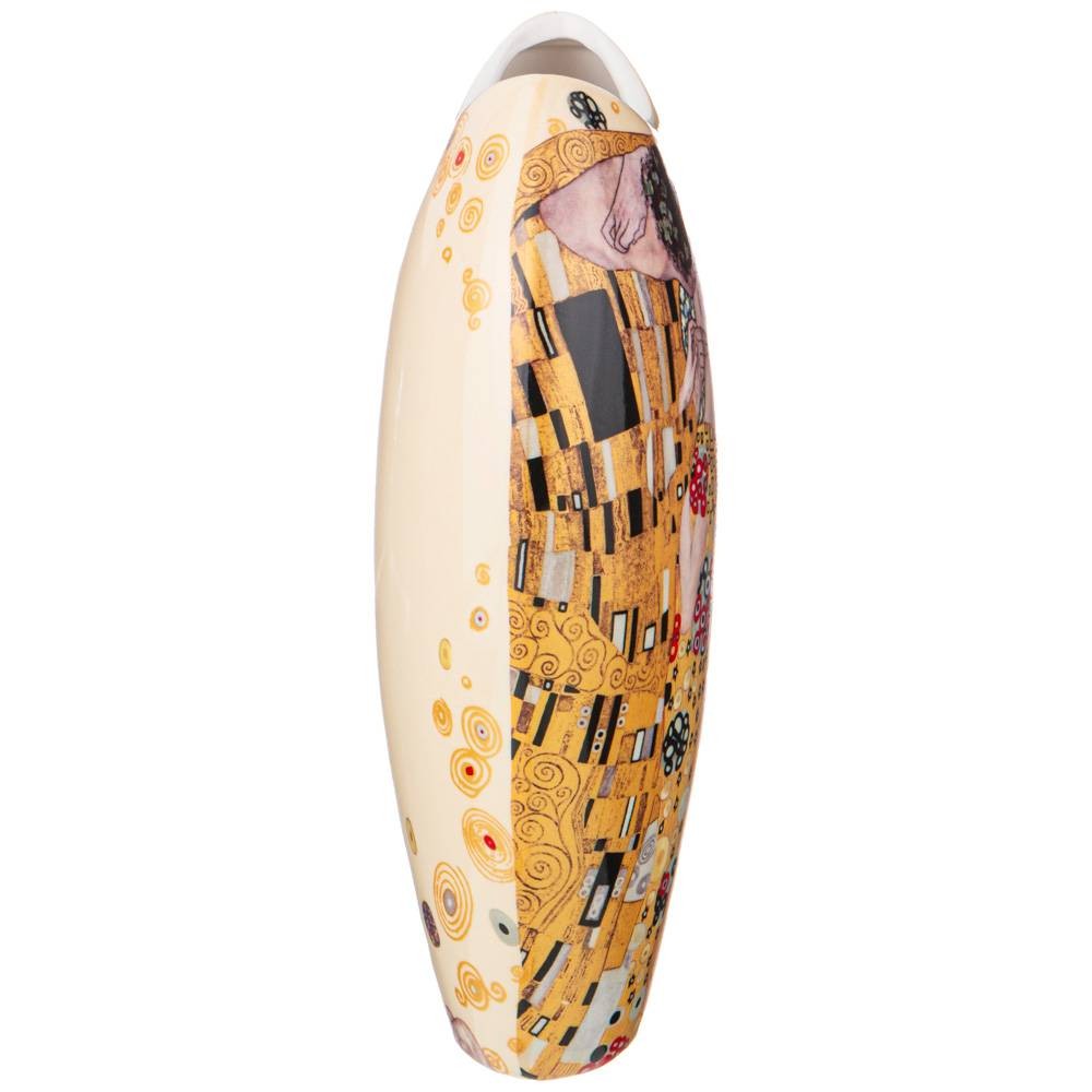 ВАЗА LEFARD "ПОЦЕЛУЙ" (Г. КЛИМТ) 25,5 СМ, КРЕМОВАЯ (КОР=12ШТ.) ВАЗА LEFARD "ПОЦЕЛУЙ" (Г. КЛИМТ) 25,5 СМ, КРЕМОВАЯ (КОР=12ШТ.)