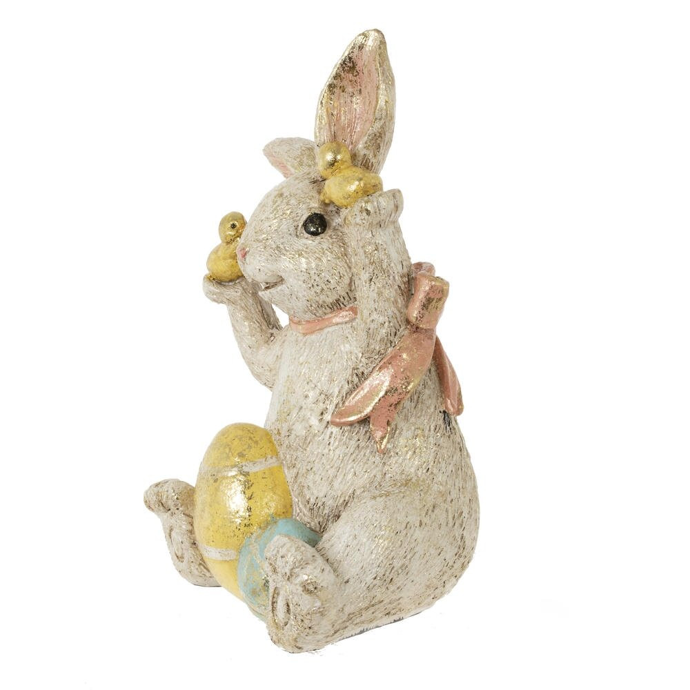 Фигурка декоративная "Заяц", L12 W9,5 H16,5 см