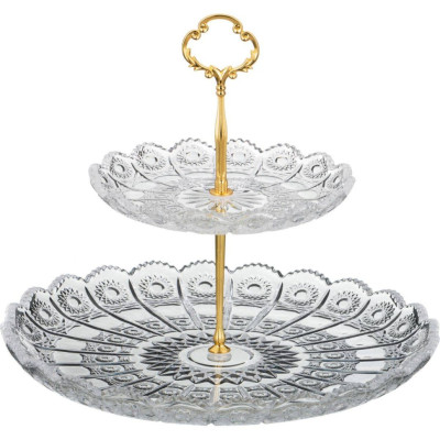 Ваза-этажерка для фруктов "Кристалл"