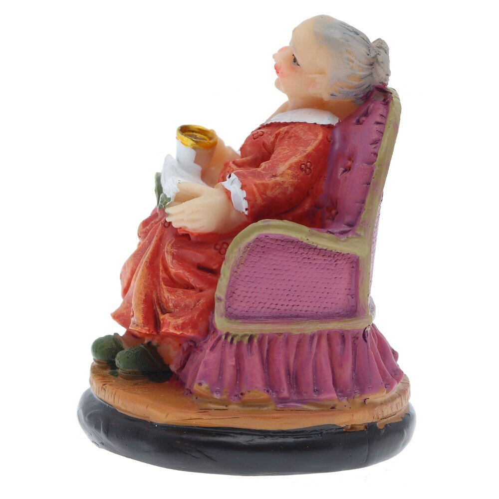 Фигурка декоративная "Бабушка/Дедушка", L6 W6 H7,5 см
