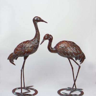 Фигуры садовые "Пара цапель"