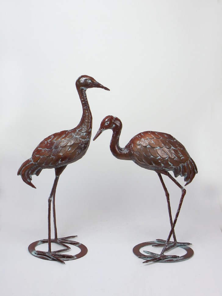 Фигуры садовые "Пара цапель"