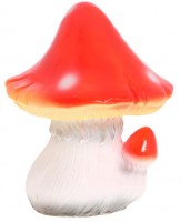Декоративная садовая фигурка "Гриб мухомор"