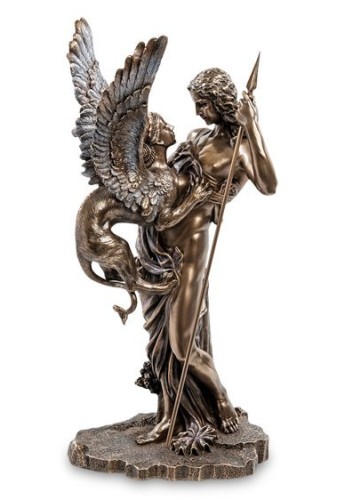 Статуэтка "Эдип и Сфинкс"