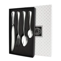 Набор столовый "Эгоист-№8"4 предмета из мельхиора с посеребрением