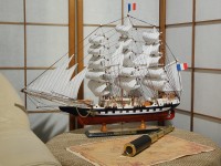 Модель парусника ''Belem''