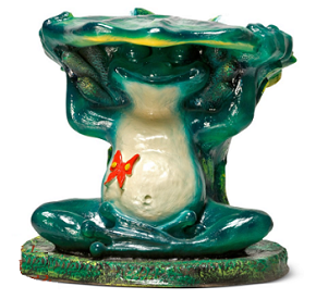 Садовый стул "Лягушка с бантиком"