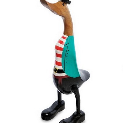 Декоративная фигурка "Утка пират"   