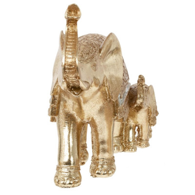 Фигурка декоративная "Слоны", L22 W9,5 H18,5 см Фигурка декоративная "Слоны", L22 W9,5 H18,5 см