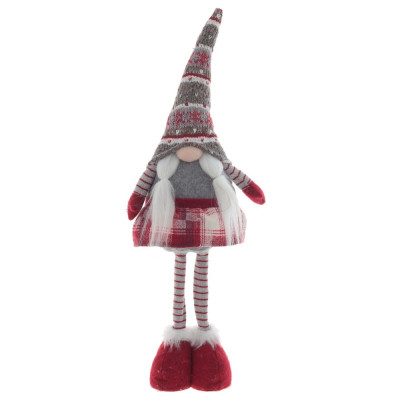 Игрушка набивная "Гном", L19 W9 H62/41 см, 2в.