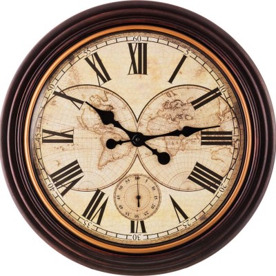 ЧАСЫ НАСТЕННЫЕ КВАРЦЕВЫЕ "SWISS HOME" 50,7*50,7*5 СМ.ЦИФЕРБЛАТ ДИАМЕТР=39 СМ. (КОР=4ШТ.)