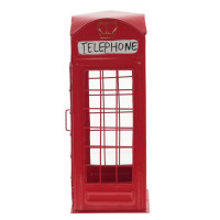 Подставка для бутылки "Телефонная будка", L13,5 W13,5 H33,5 см