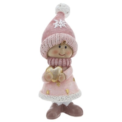 Фигурка декоративная "Мальчик/Девочка", 2в., L3,5 W3 H9