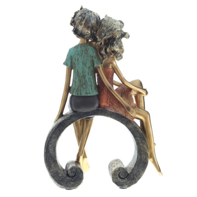 Фигурка декоративная "Пара", L21 W10 H32,5 см