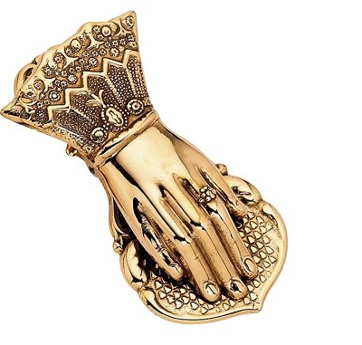 Пресс-папье "Золотая рука"