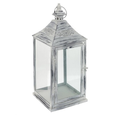 Подсвечник "Фонарь", L22 W22 H55 см