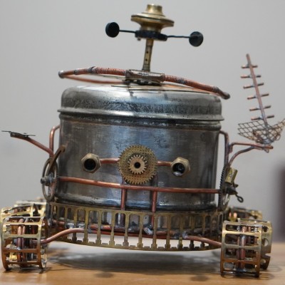 Статуэтка в стиле стимпанк "Луноход"