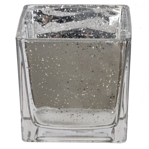 Подсвечник, L10 W10 H10 см, 2в.