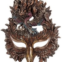 Декоративная маска "Птица Феникс"