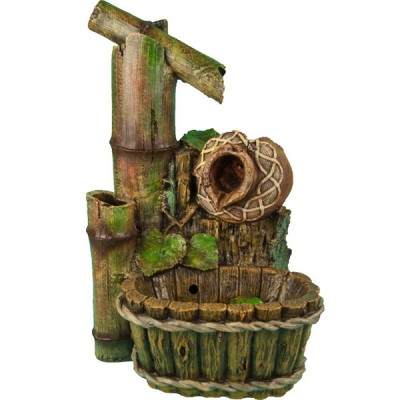 Декоративный фонтан "Уютный дворик"