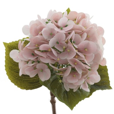 Цветок искусственный "Гортензия" (Real Touch), L20 W20 H62 см