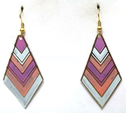 Серьги "Галстучки" №1 Серьги "Галстучки" №1