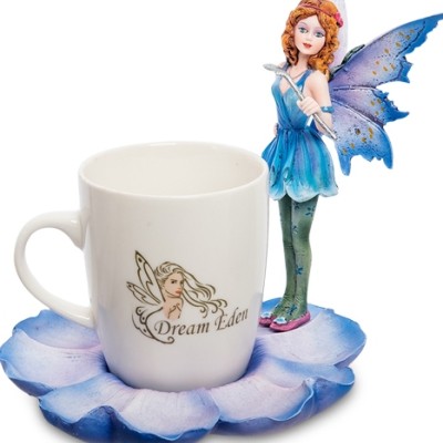 Статуэтка "Волшебная фея на чашке"         