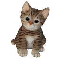 Декоративная садовая фигурка "Любопытный котенок"