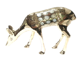 латунь резная полированная h-17 см