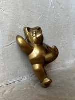 Вешалка дюймМедведь дюйм латунь светлый антик ; 11,5 см; 8127952 h-11 см