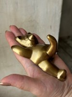 Вешалка дюймМедведь дюйм латунь светлый антик ; 11,5 см; 8127952 h-11 см