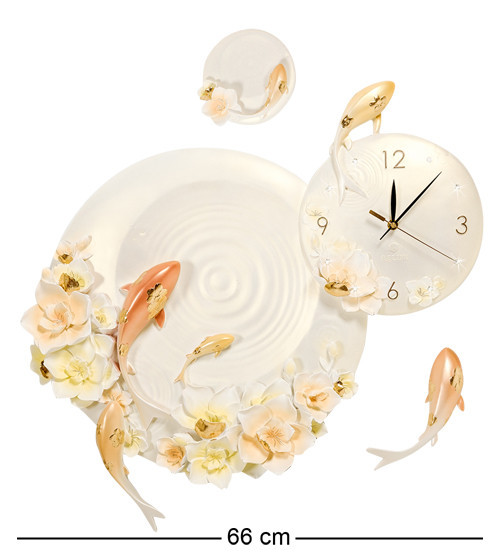 ART-216 Часы "Карпы кои"